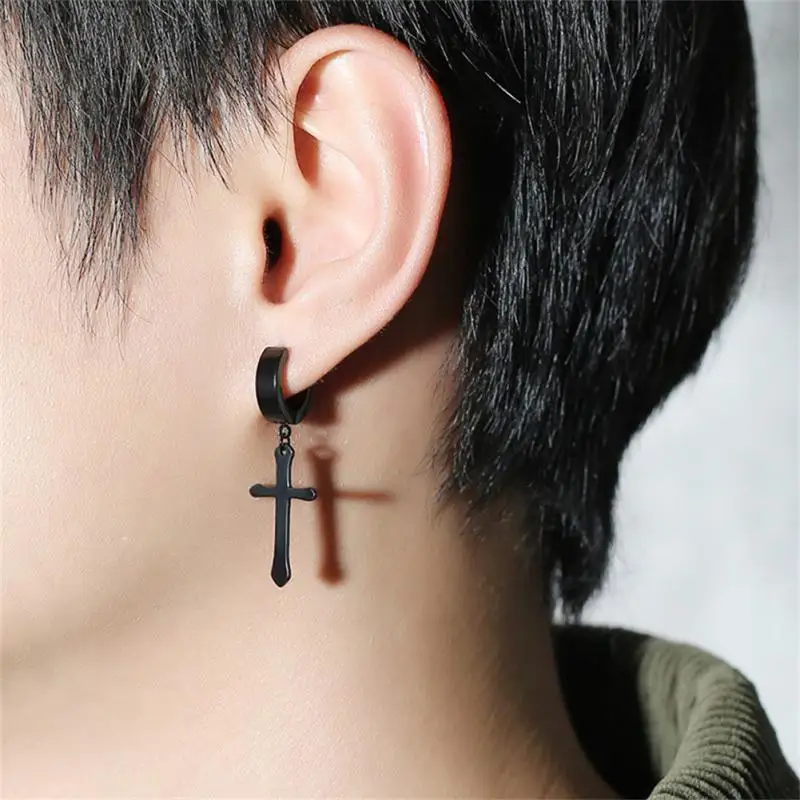 Gothic Earrings Gothic Trendy Fashionable Stylish Durable Gothic Punk Ear Studs For Unique Stainless Steel Ear Studs Punk