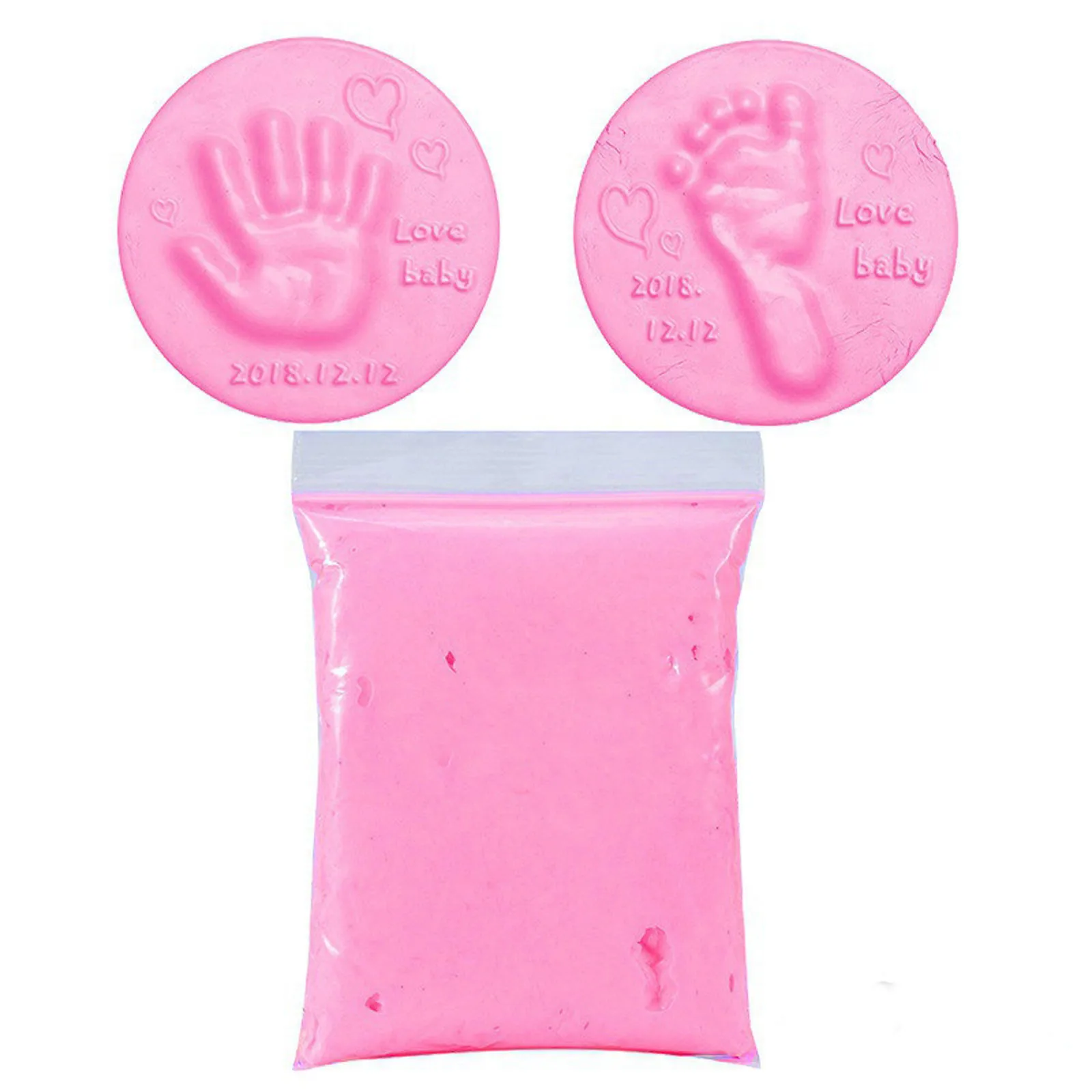 Baby Hand Foot Inkpad Ultra Light Stereo Care Drying Soft Baby Imprint