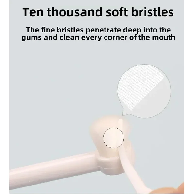 360 Degree Pet Toothbrush Soft Bristle Cat Dog Teeth Cleaning Brush Tartar Removal Oral Care Supplies