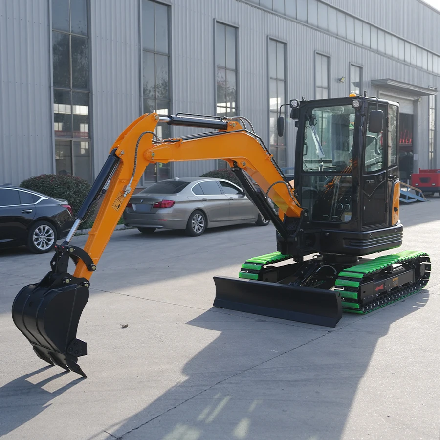 3.5 Ton Full Hydraulic Mini Ex - Agriculture Farming Work review and price