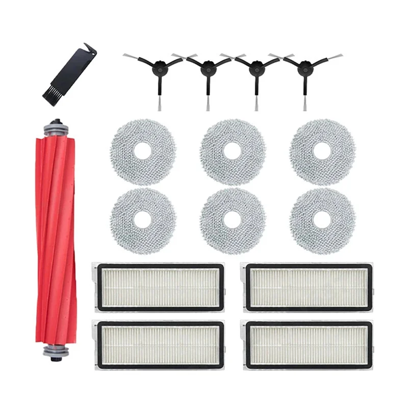M17K-For Roborock Qrevo Maxv Qrevo Pro Hepa تصفية ممسحة الملابس حامل كيس لجميع الغبار قطع الغيار ملحقات المكنسة الكهربائية