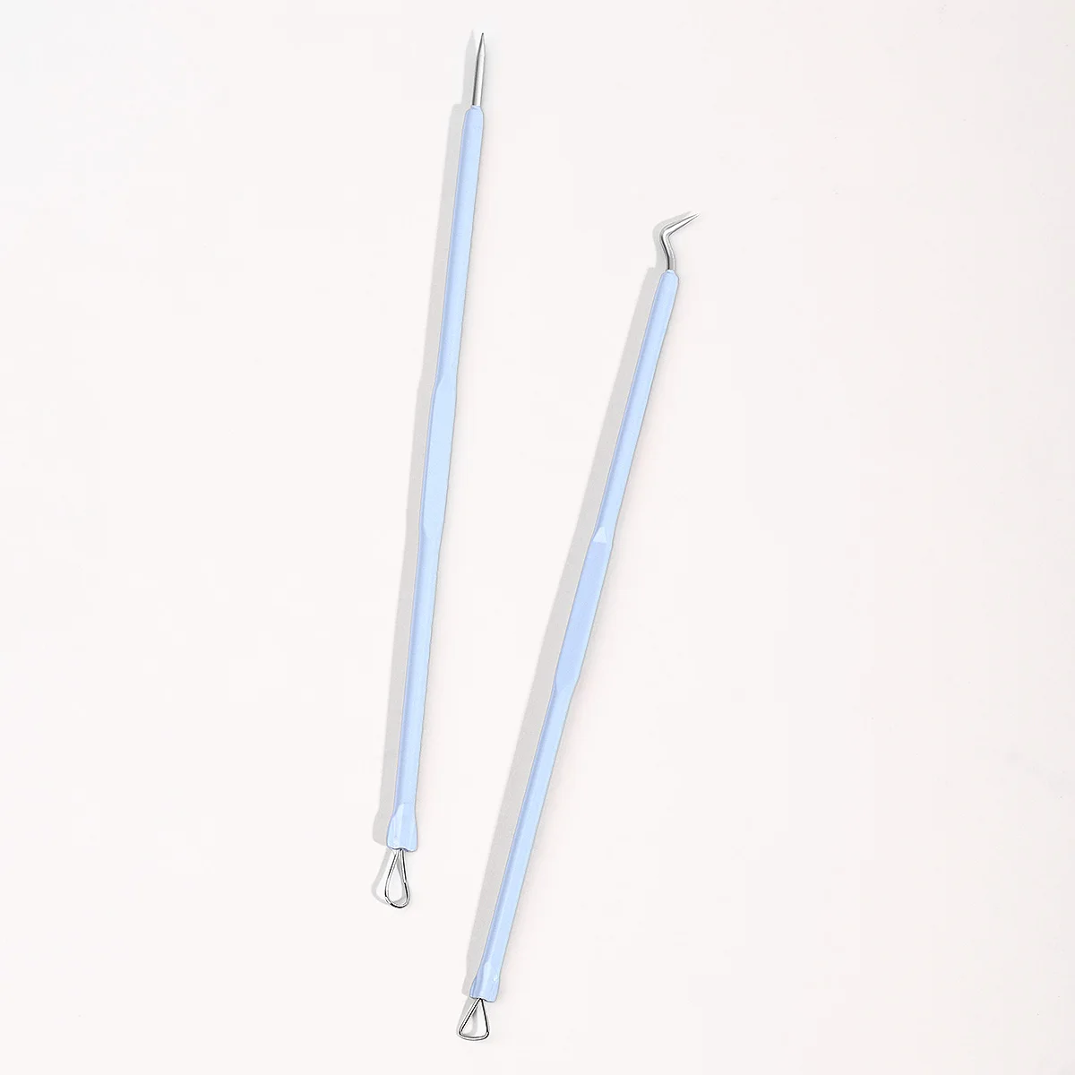 2PCS ultra-sharp acne needle to remove blackheads professional acne artifact facial beauty tools, suitable for all skin unisex.