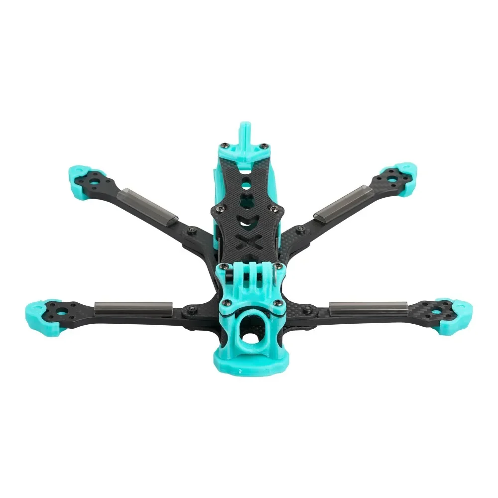 

Карбоновая рама Foxeer Aura 5 "V2, 235 мм, T700, 5 мм, для FPV фристайл, 5 дюймов, цифровой мини-Дрон дальнего действия