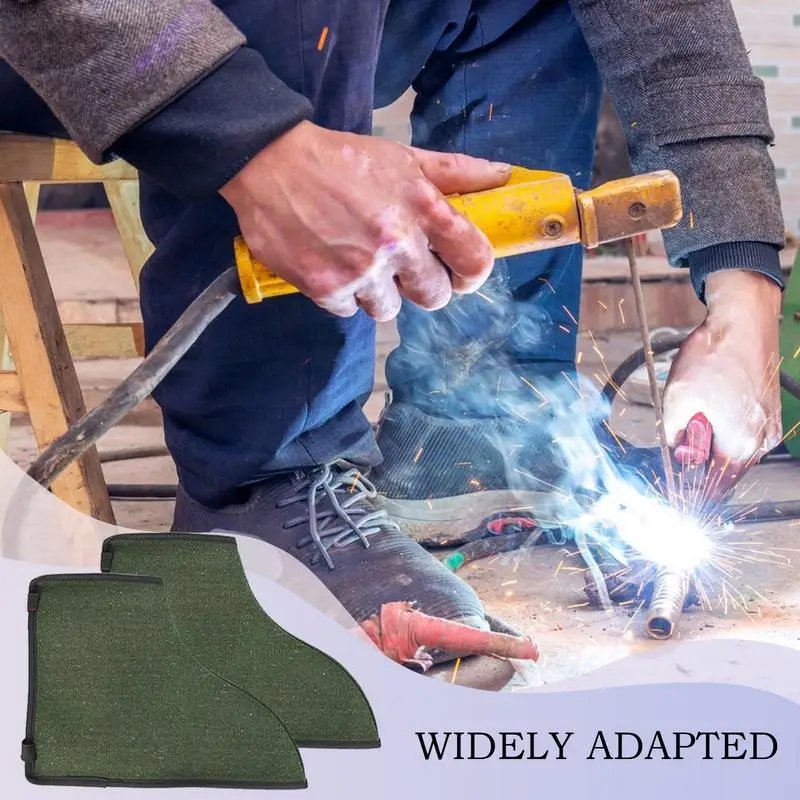 

Welding Shoe Covers Heat Resistant Welding Shoes Protectors Lightweight Working Safety Weld Gaiters Protection For Industrial