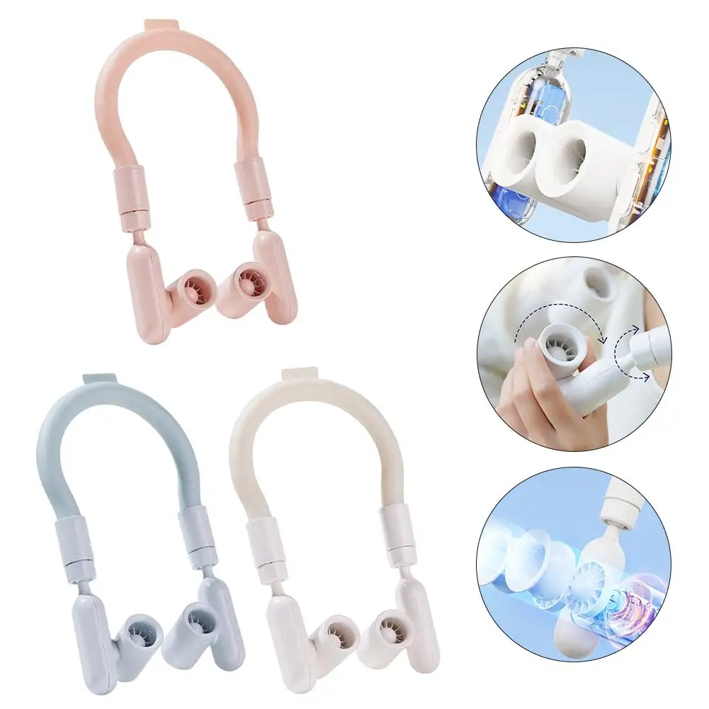 

1 шт. охлаждающий шейный вентилятор с технологией ледяного круга, портативный регулируемый для спорта на открытом воздухе, подвесной шейный вентилятор с кабелем