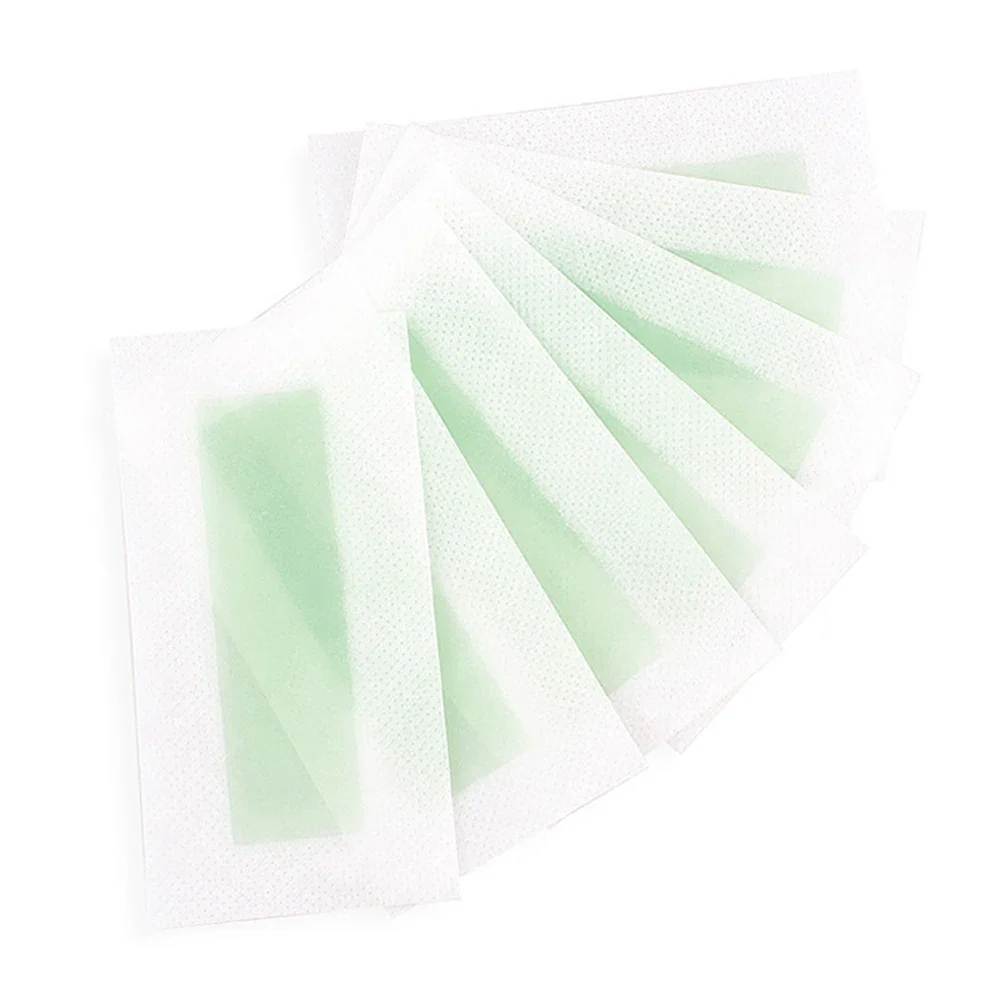 15Pcs/Set Depilatory Cartine Wax Strips For Hair Removal Wax Paper Professional Face Leg Lip Eyebrow Leg Arm Body Hair Remove