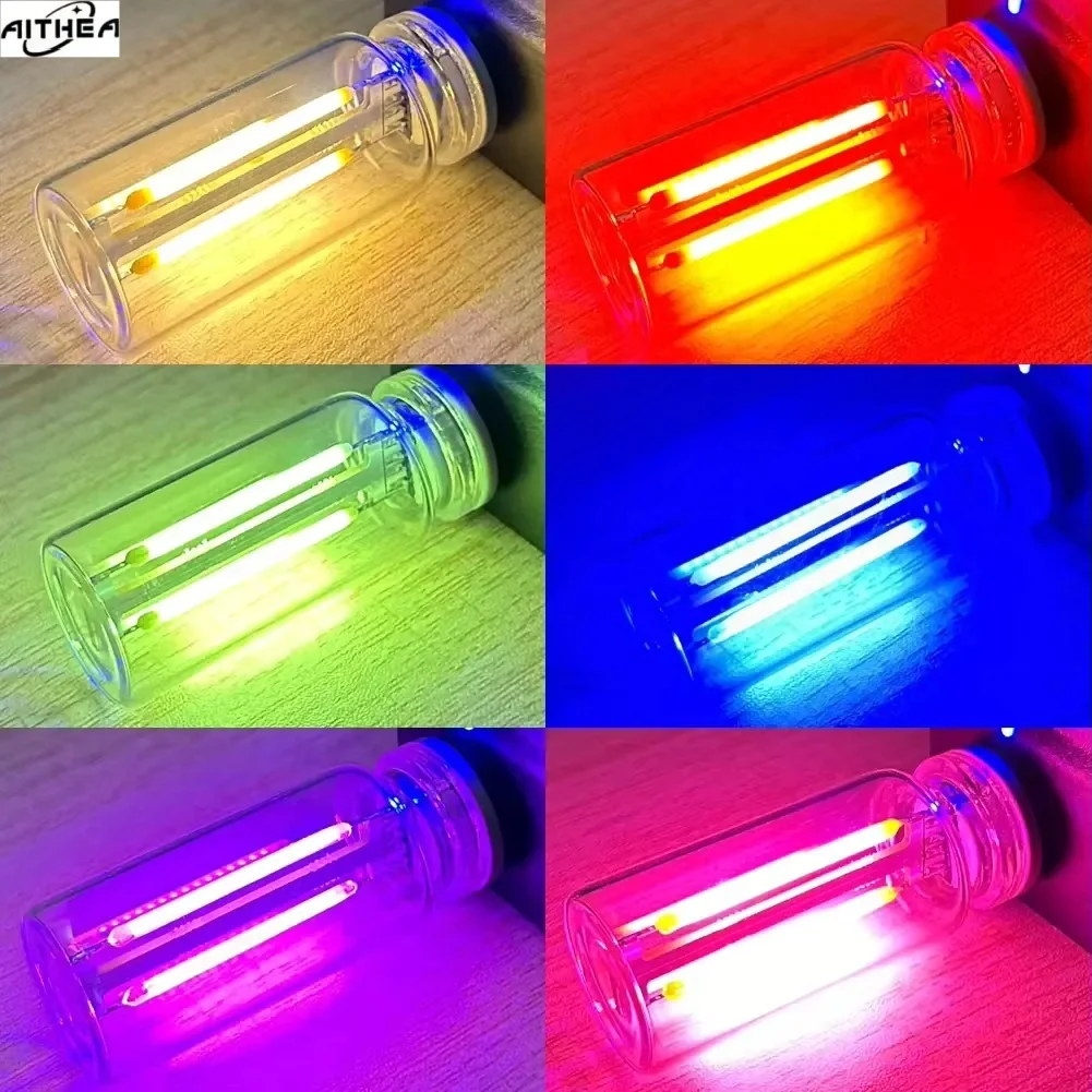 AITHEA Portable USB Touch Night Light Plug and Play LED Incandescent Filament Lighting Decorative Ambient Lamp