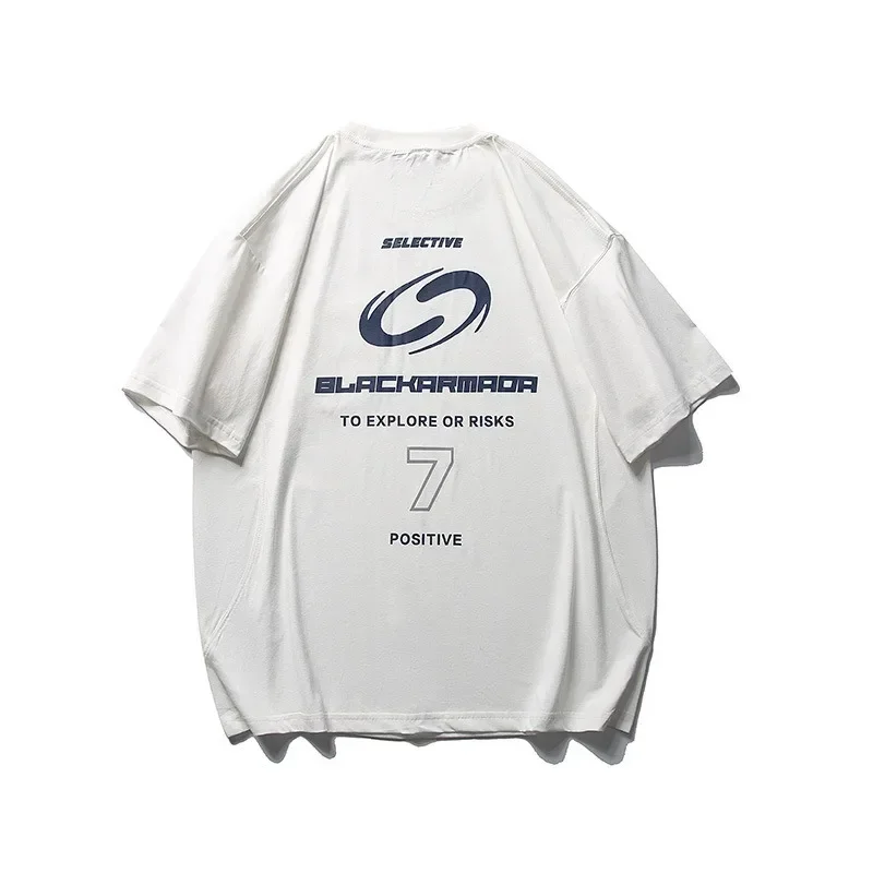 Men's Relaxed Fit Polyester Graphic T Shirt with Chest Pocket, Crew Neck and Short Sleeves, Lightweight Summer Casual Streetwear