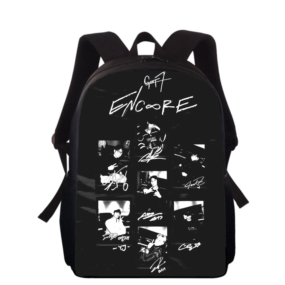 Got7 kpop 16 "3D-Druck Kinder rucksack Grundschule Schult aschen für Jungen Mädchen Rucksack Schüler Schulbuch Taschen