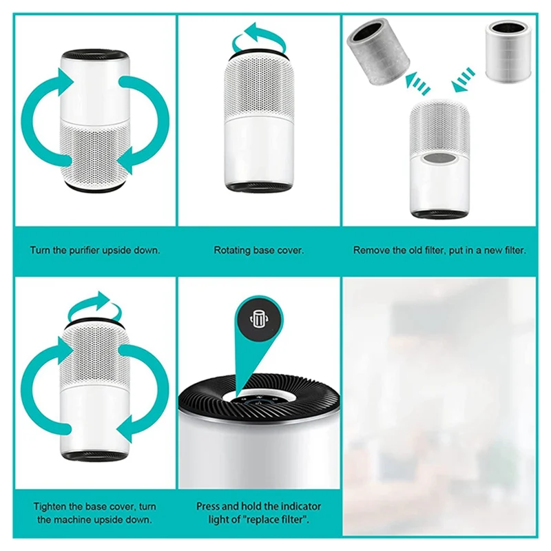 فلتر بديل لأجهزة تنقية هواء ليفويت ، هيبا ، فلتر كربون منشط ، صحيح ، كور ، S ، H13