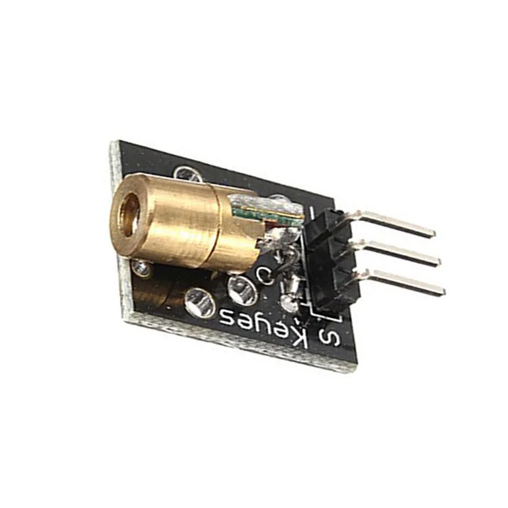 Ky-008 وحدة إرسال الصمام الثنائي 650nm 5V رئيس للتحكم في سرقة ديود الارسال الاستشعار متوافق Avr
