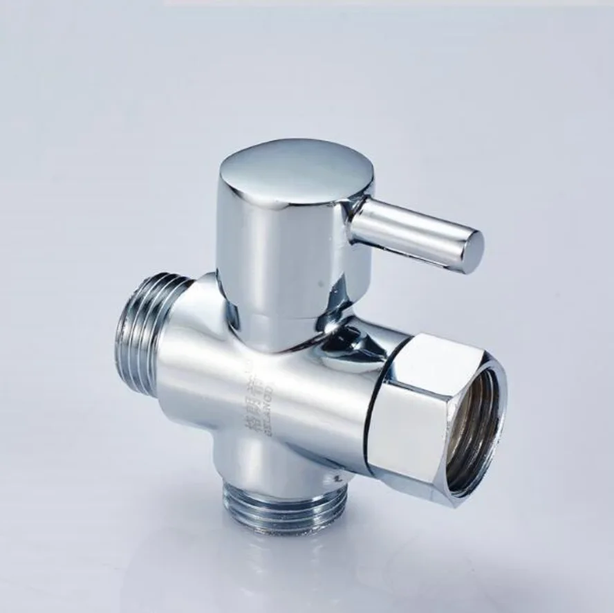 Bathroom Brass Diverter Valve 3 way BSP 1/2\