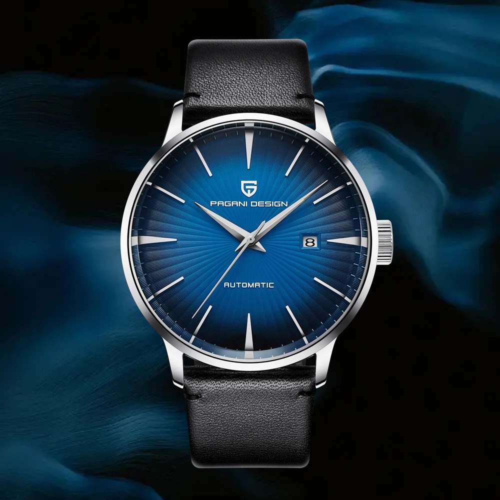 PAGANI DESIGN ساعة رجالي ريترو ساعة ميكانيكية أوتوماتيكية للرجال هدية صندوق هدايا 2813 الفولاذ المقاوم للصدأ مقاوم للماء ساعة رجالي #1