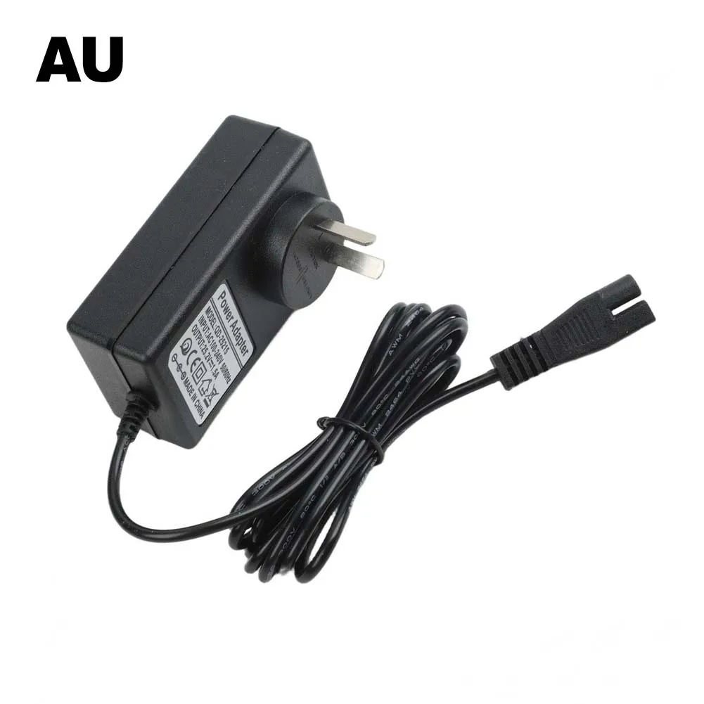 For Automated Cleaning 25.2V Pool Charger Pool Vacuum Charger Black Reliable Performance For Robotic Pool Cleaner