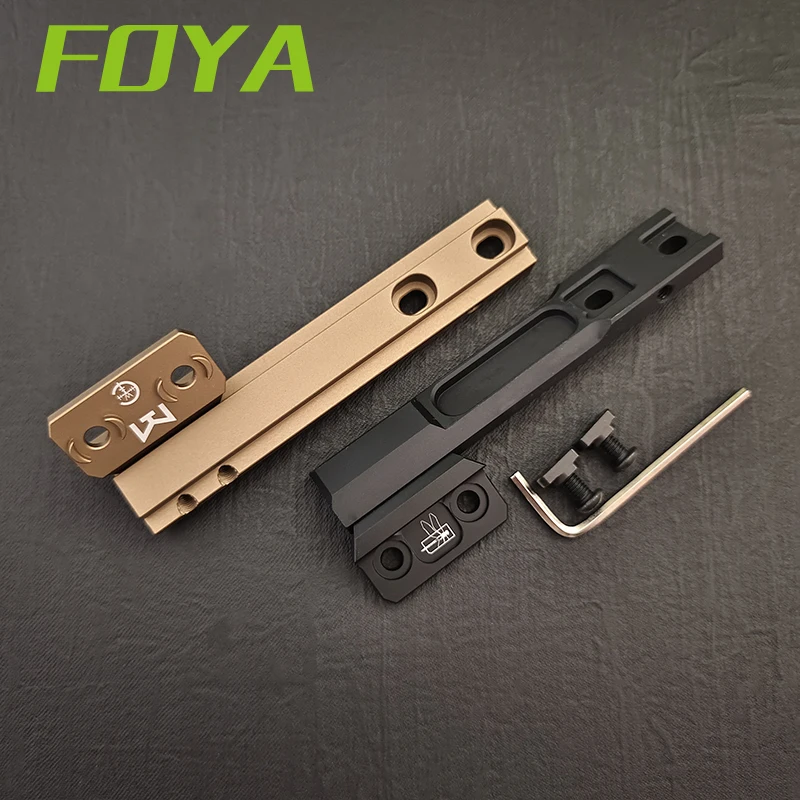 Tactical Mlok Keymod torcia a coda di cavallo Offset supporto adattivo per M300 M600 SF Scout Light Base Airsoft accessorio per lampada da caccia