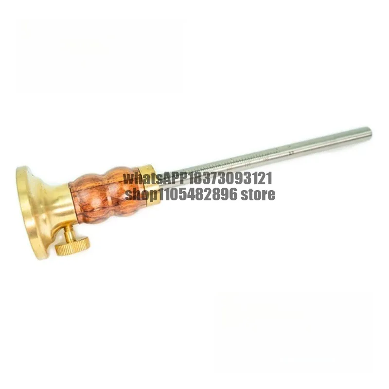 Qiangsheng Luban Wheel Marking Gauge, Bronze with Bubinga Body - Fine Woodworking