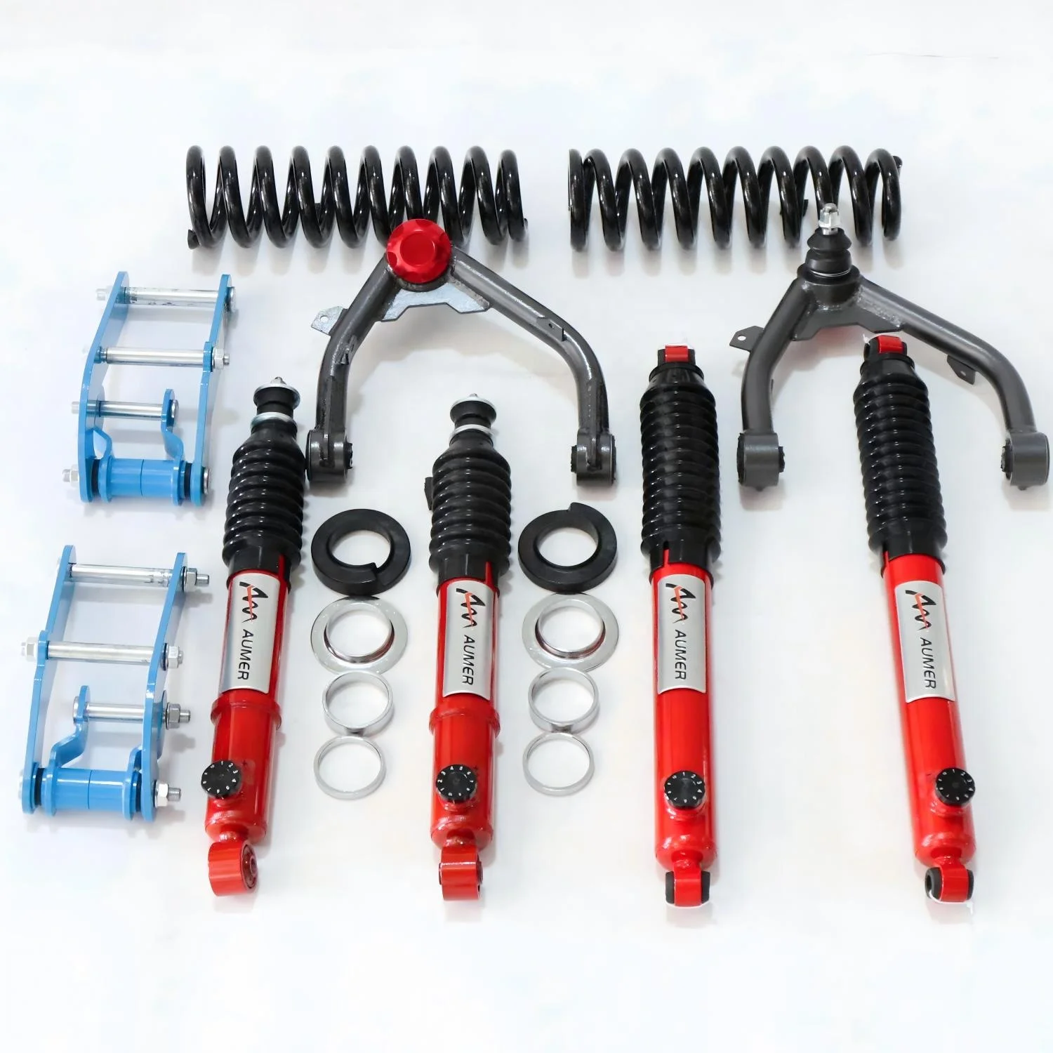 Aumer Heavy  Height and Damping Force Adjustable Non-Adjust. Shock Absorber Lift Suspension Kit for Colorado ISUZU D-MAX