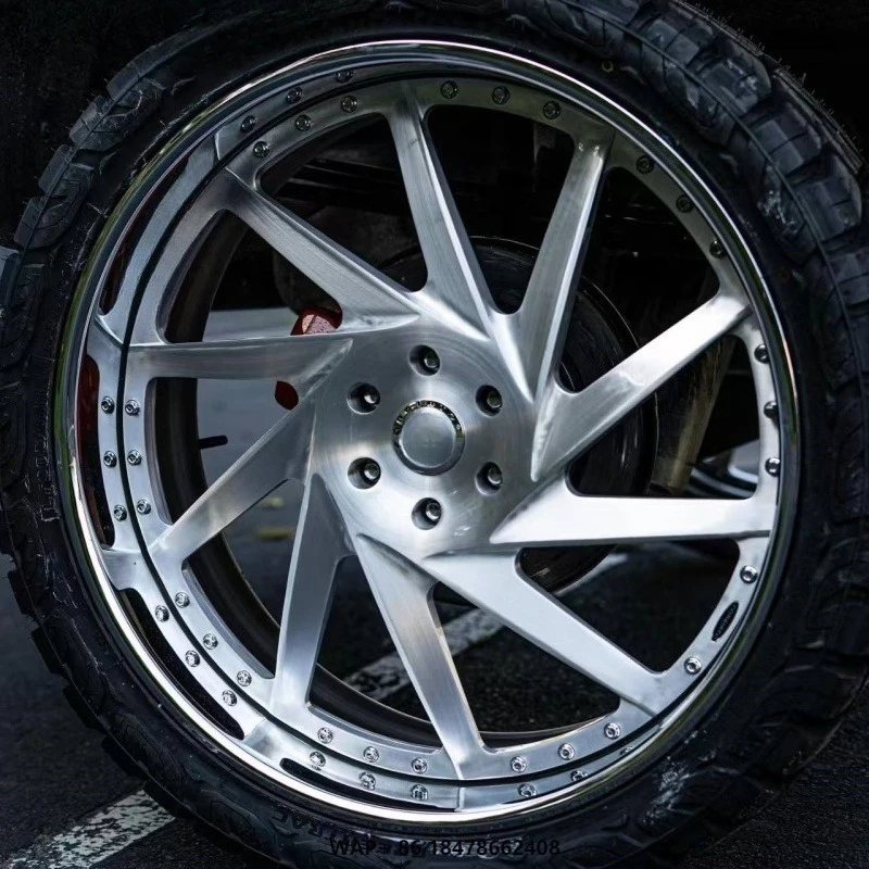 

Deep Dish 8x170 Forged Wheels 20x10 22x12 22x14 24x14 26x14 26x16 28x14 28x16 Off-Road Rims for GMC Sierra RAM1500 Large Trucks