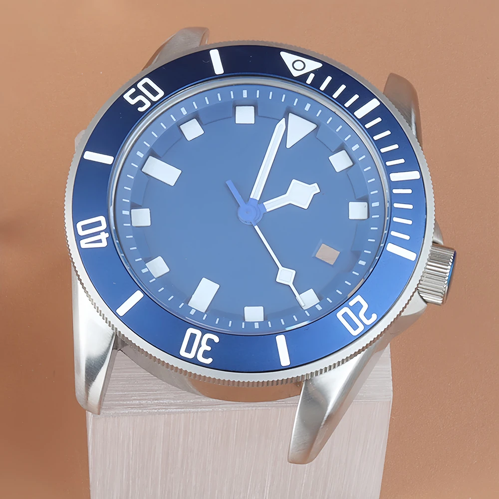 

M8215 Dial Case 42.5mm For Pelagos Case 31.8mm Dial Hands Waterproof Case Strap Watch Mod Accessories For Miyota 8215 Movement