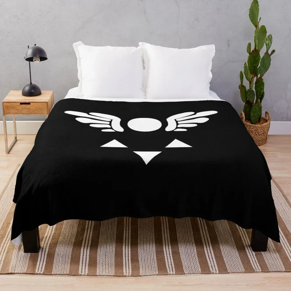 

Deltarune Emblem Throw Blanket Flannels warm winter Custom Decorative Sofa Blankets