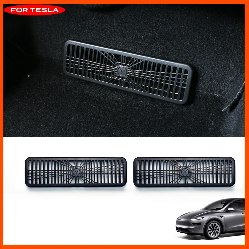 Protector de Ventilación Debajo del Asiento para Tesla Model YL Y Launch Juniper, Cubierta de Salida de Aire, Se Vende en Pares