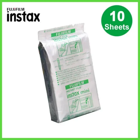 10-100 Vellen Fujifilm Instax Mini Film Voor Fuji instant mini 12 11 9 8 7s 25 50s 90 Camera Fotopapier 3 inch Witte Rand Films