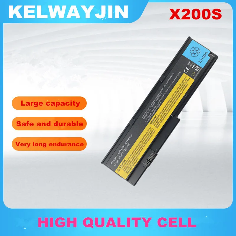 

X200S Laptop Battery For ThinkPad X200 7454/7455/7458 X200s X200s 7465 X201 X201i X201s 42T4534 42T4536 42T4538 42T4647 42T4648