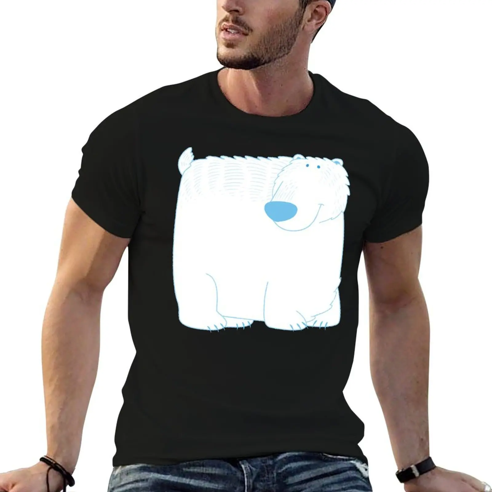 Polar Bear T-Shirt Halloween Casual T-Shirt