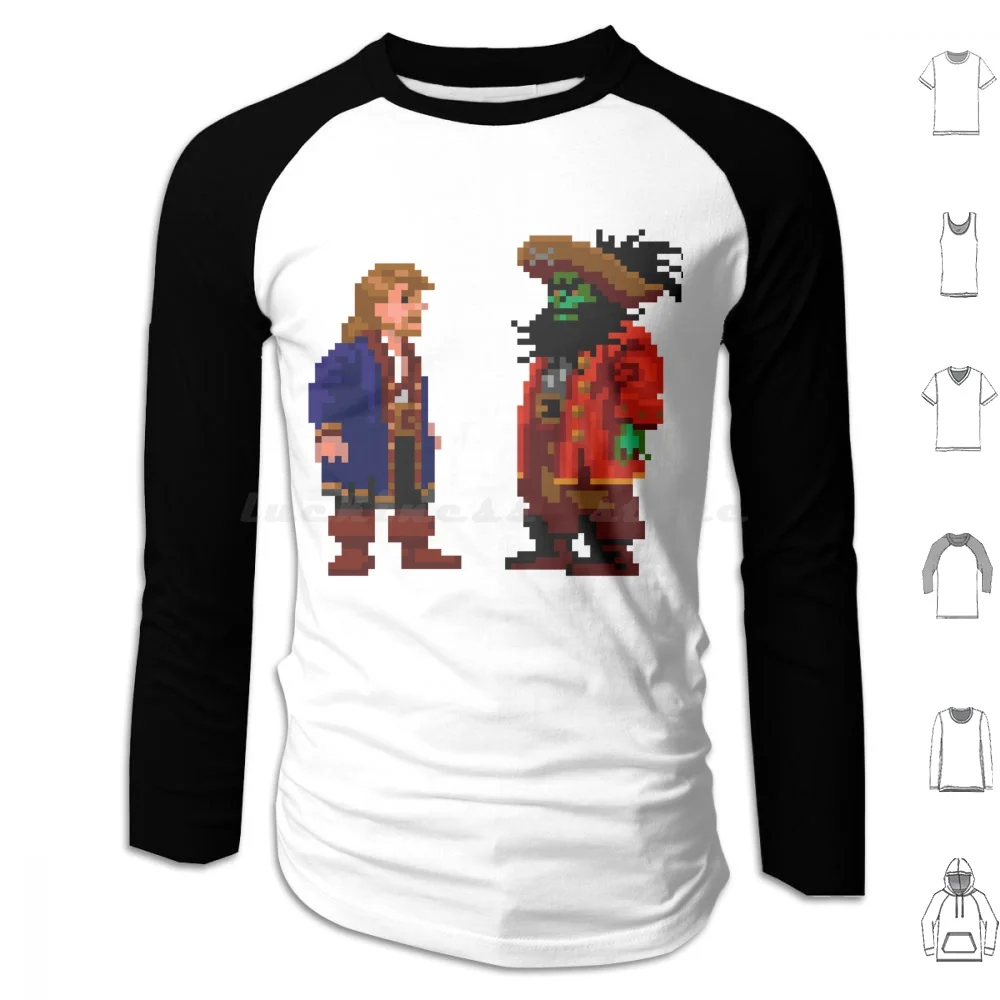 سترة Guybrush Lechuck بغطاء للرأس من القطن بأكمام طويلة Guybrush Lechuck #1