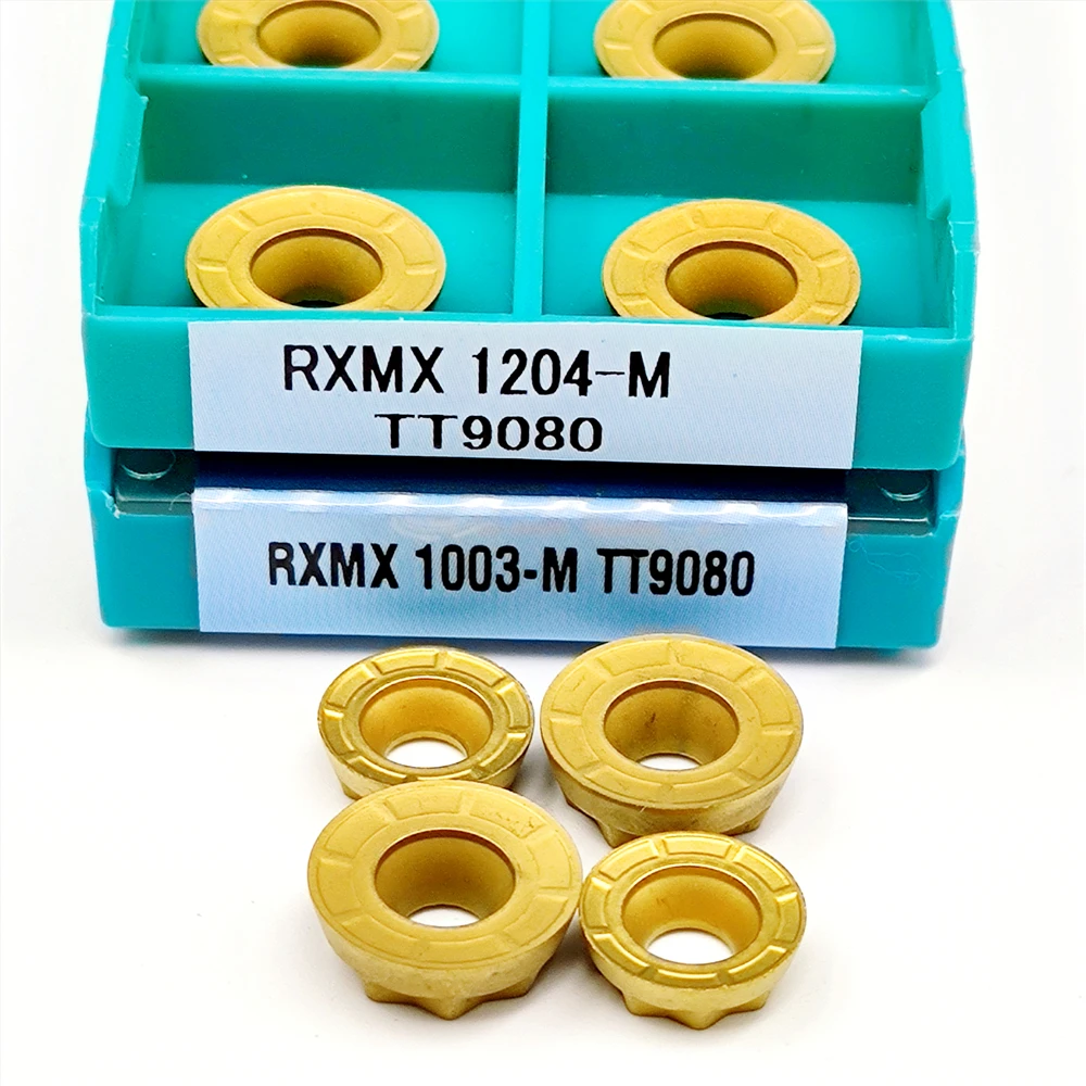 

RXMX1003 RXMX1204 M TT9080 Carbide Inserts Grade for Aluminum CNC Indexable Milling Cutters RXMX 1003 1204 TT 9080