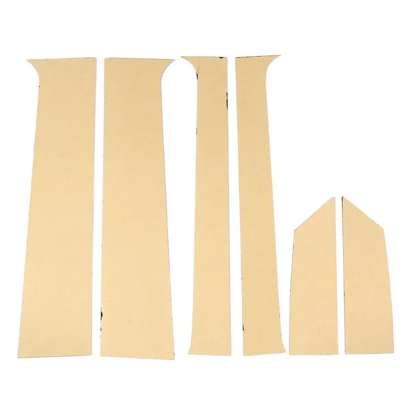 

PC Black Car Window Middle Column Decoration Cover Sticker Car Accessories For Mercedes Benz Vito V Class V250 V260L 15-21