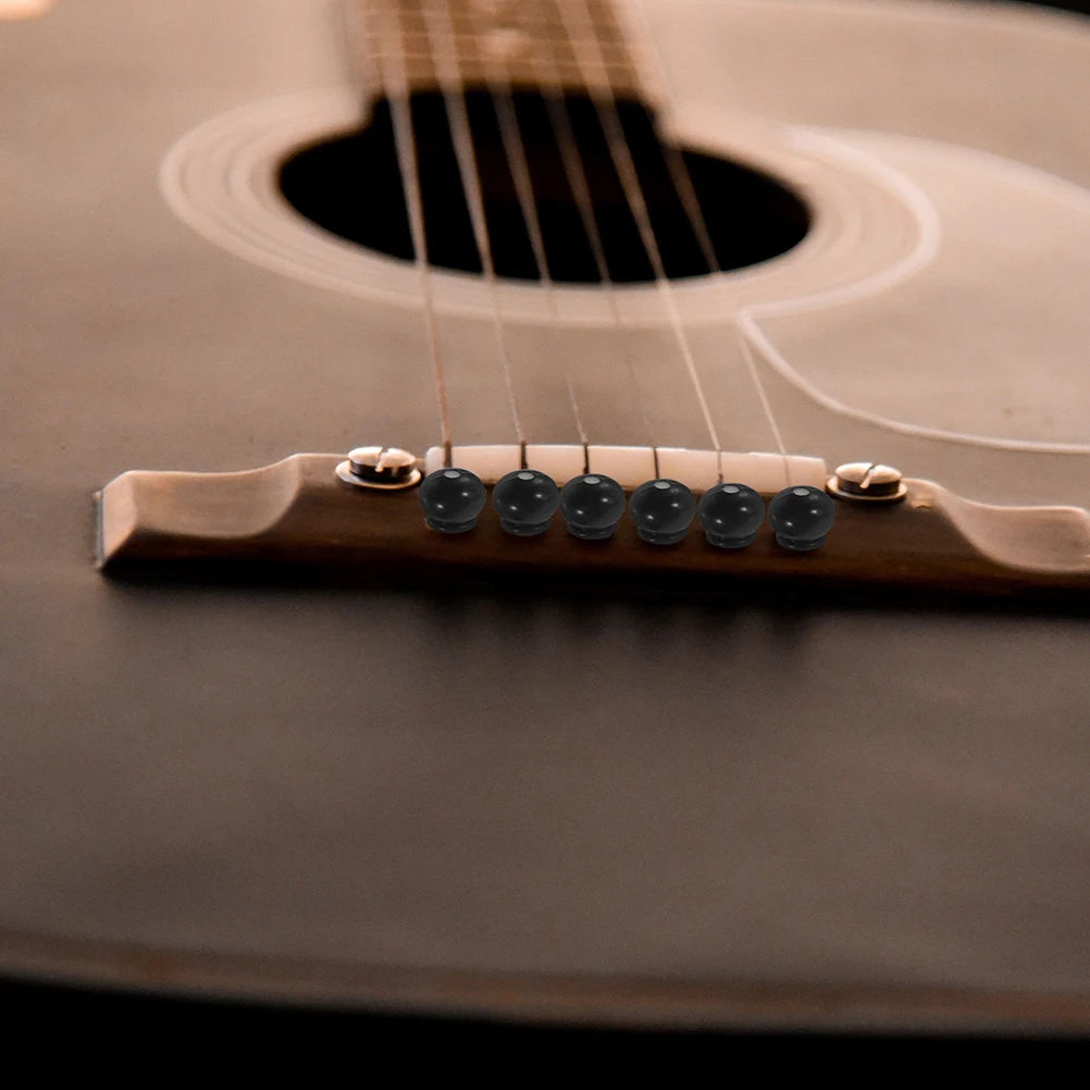 

12 Pcs String Nail Accessories Acoustic Replacement Bridge Pins Guitar for Component