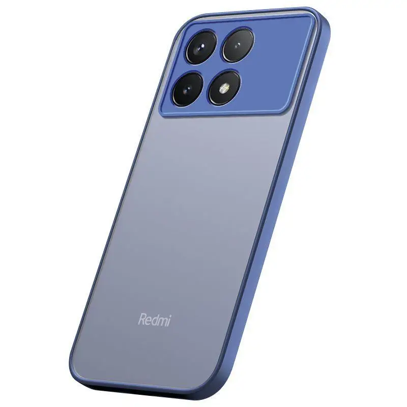 New Luxury Matte Transparent Phone Cover For Xiaomi POCO X6 Pro 5G Case Redmi Note 13 12 11 4G 10 9 Thin Shockproof Bumper image 6