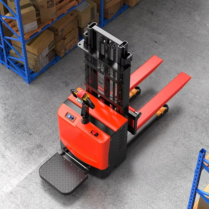 Immagine 5: Carrello Elevatore Elettrico Portatile da 2,5t Economico con Batteria al Piombo-Acido per la Vendita - Transpallet Completamente Elettrico