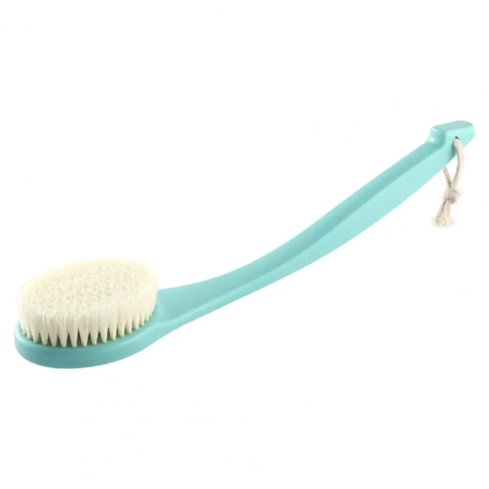 Revitalize Your Shower Routine with Long-handled Soft Bristle Bath Brush for Deep Exfoliation Quick Foaming