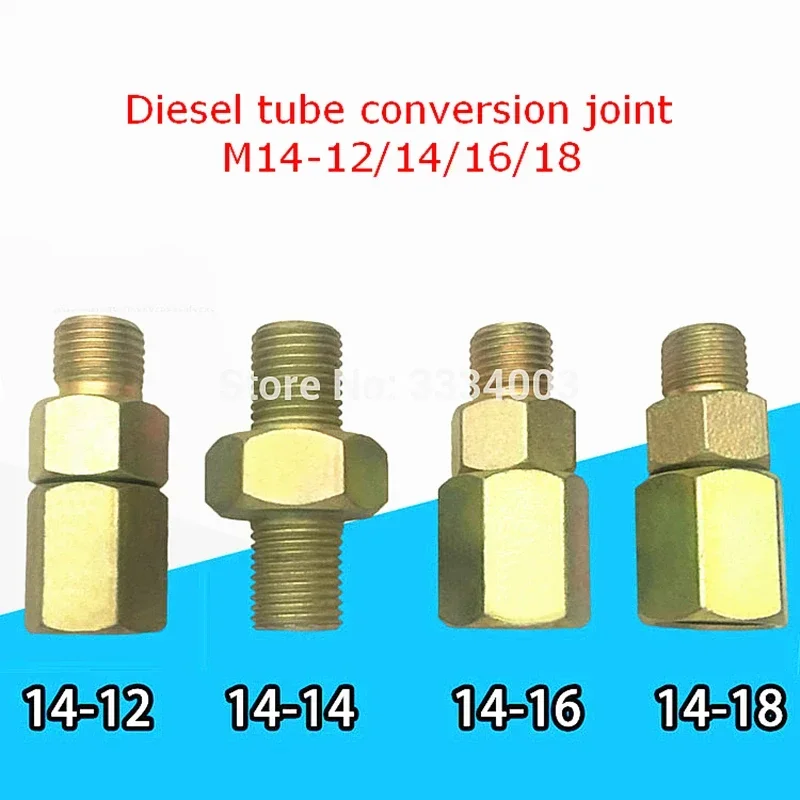 Diesel Common Rail Tube Conversion Joint Pipe Reducing  M14-12/14//16/18