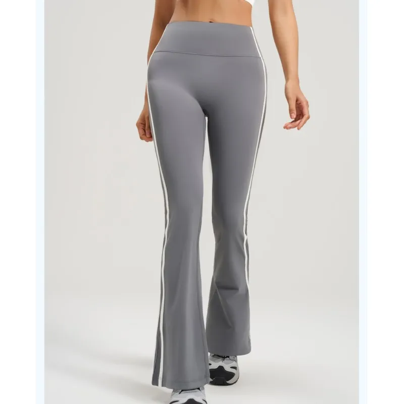Broeken Bell Bottoms Joggingbroeken Dames Yoga Dameskleding Slank All-match Eenvoudige stijl Mode Sport Hardlopen Gestreept Comfortabel