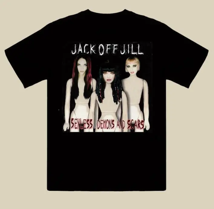 black,, Jack Off Jill t shirt- halloween day gift/ new hot shirt art