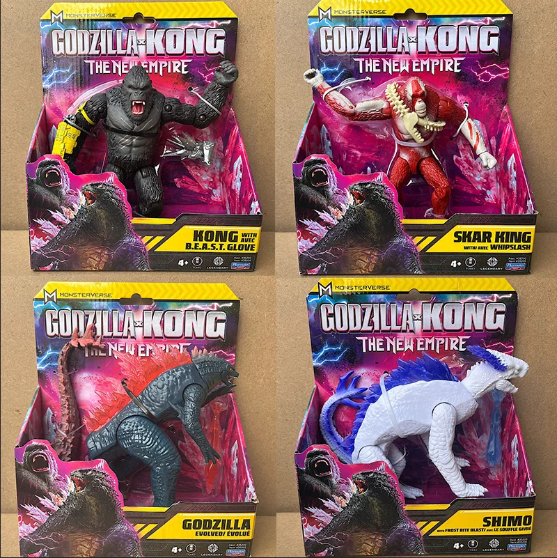 Original Playmates GODZILLA X Kong New Empire Anime Figure Drownviper One-Eye Action Figure 2024 Child Toys Halloween Gift Toys