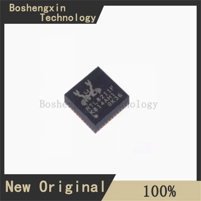 2Pcs RTL8211F-CG SMD QFN-40 Ethernet IC communication chip REALTEK/Realtek  RTL8211F-CG