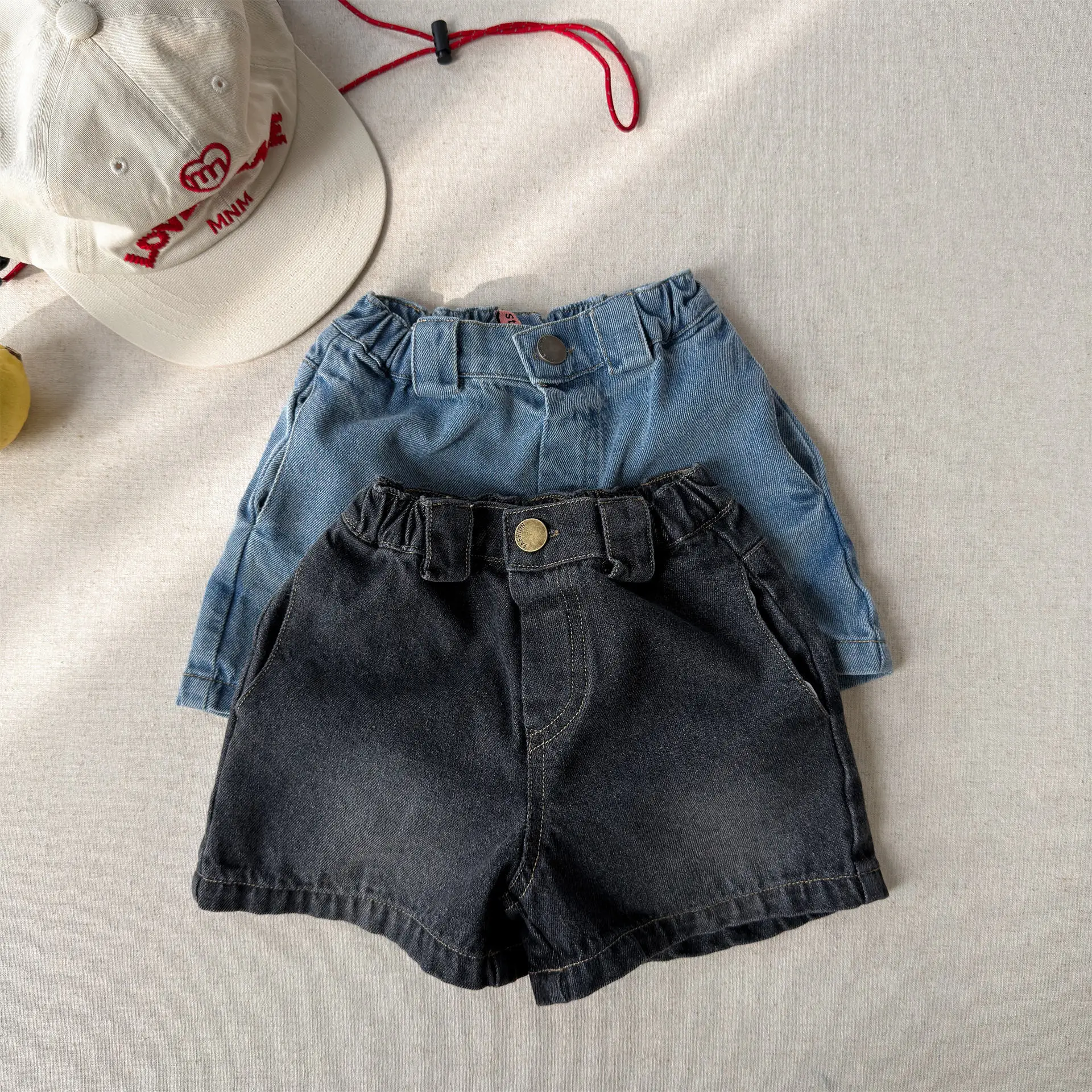 

2026 Summer New Children Denim Shorts Fashion Versatile Girls Loose Jeans Shorts Kids Boys Casual Shorts Toddler Clothes