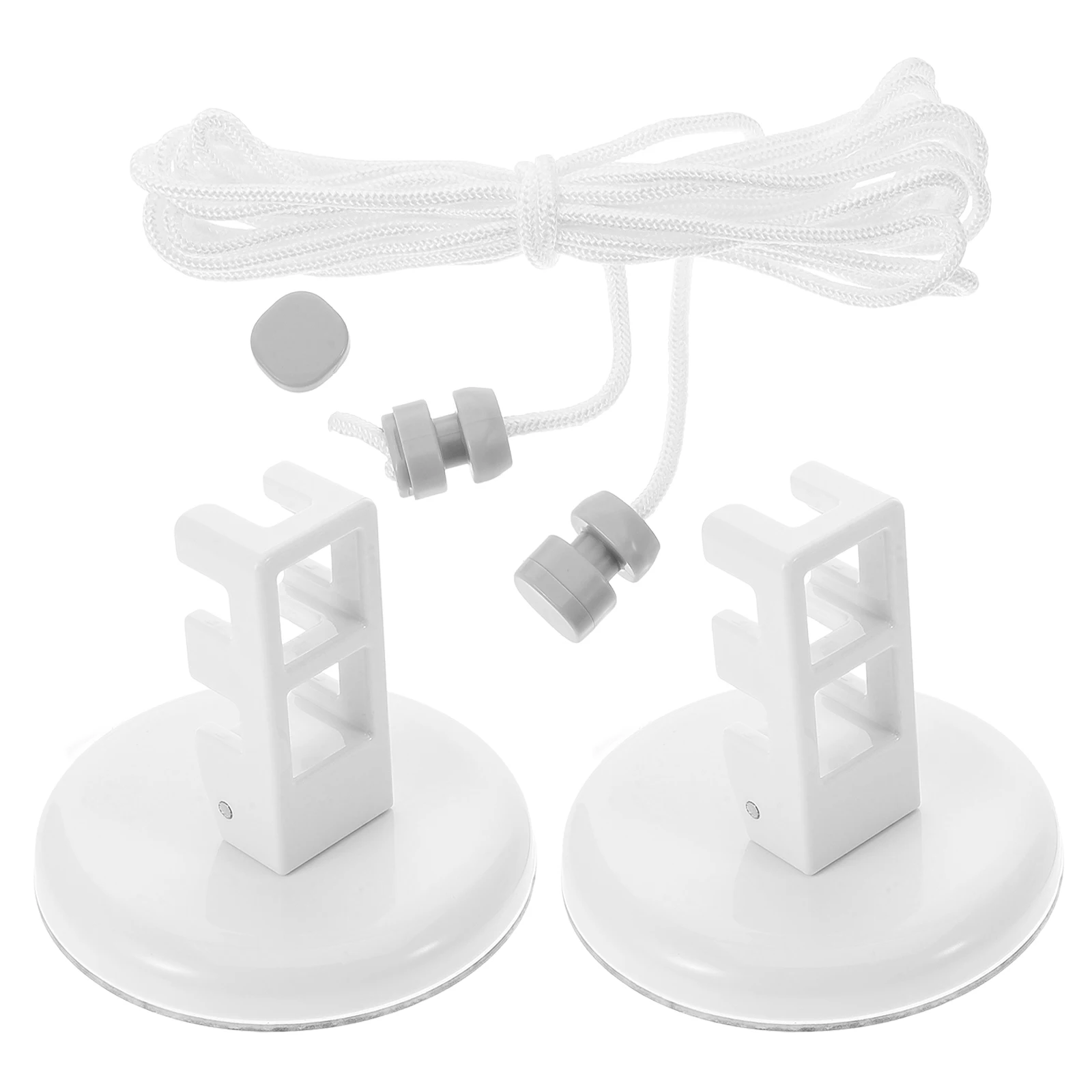 

Portable Suction Cup Clothesline Thickened Rope Retractable Adjustable Length for Indoor Outdoor Travel Hotel Balcony Clothes