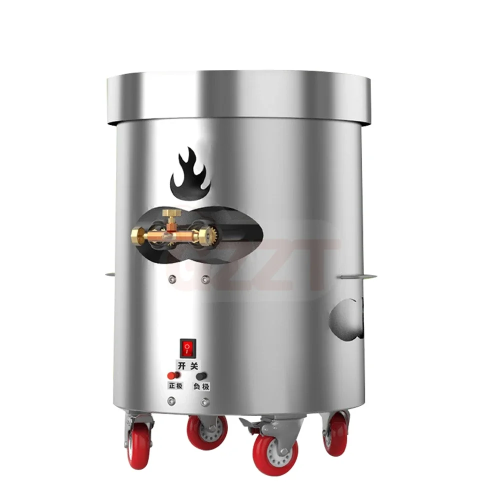 Lpg Heating Methods Chinese Chestnut Roasting Machine Multi-Function Castanea Mollissima Chellonese Chestnut Stir-Fry Machine