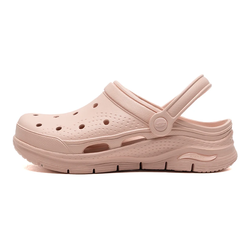 

Skechers Sandals Women's Shoes Outdoor Beach Shoes Outer Slippers Women's Lightweight Breathable Clogs/Recommend One Size Smaller 111385-Blsh