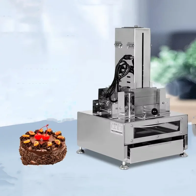 Full Automatic Chocolate Block Cutter Shaving Scraping Machine Chocolate Flaker Machine Chocolate Chipper Shaver