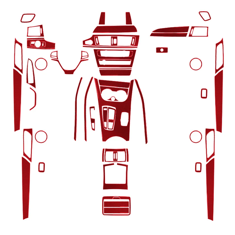 

For BMW X3 F25 2011-2017 Red Window Lift Switch Cover Interior Button Trim Decoration Car Interior Accessories