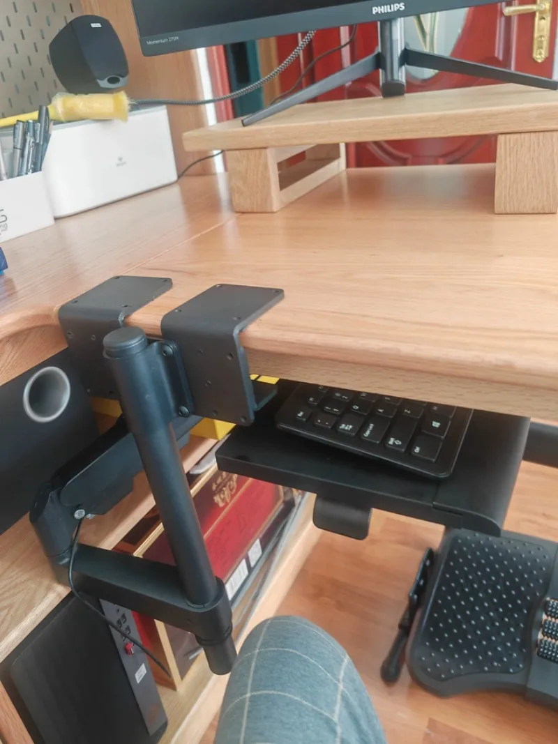 Coffee table keyboard, mouse, notebook stand, home modern simple space-saving bedside computer stand