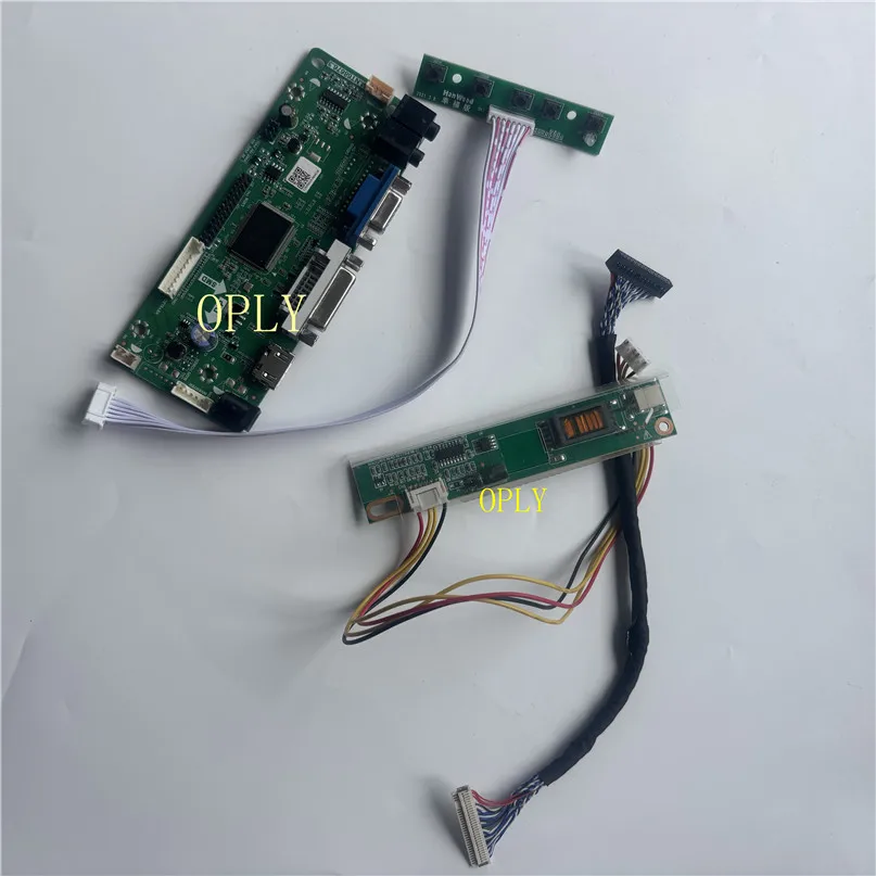 Controller board Panel Kit for LP141WX3-TLQ2/TLN4/TLN3/TLR1/TLQ1/TLP2 1 lamps LVDS 1280X800 Signal VGA  DVI 14.1