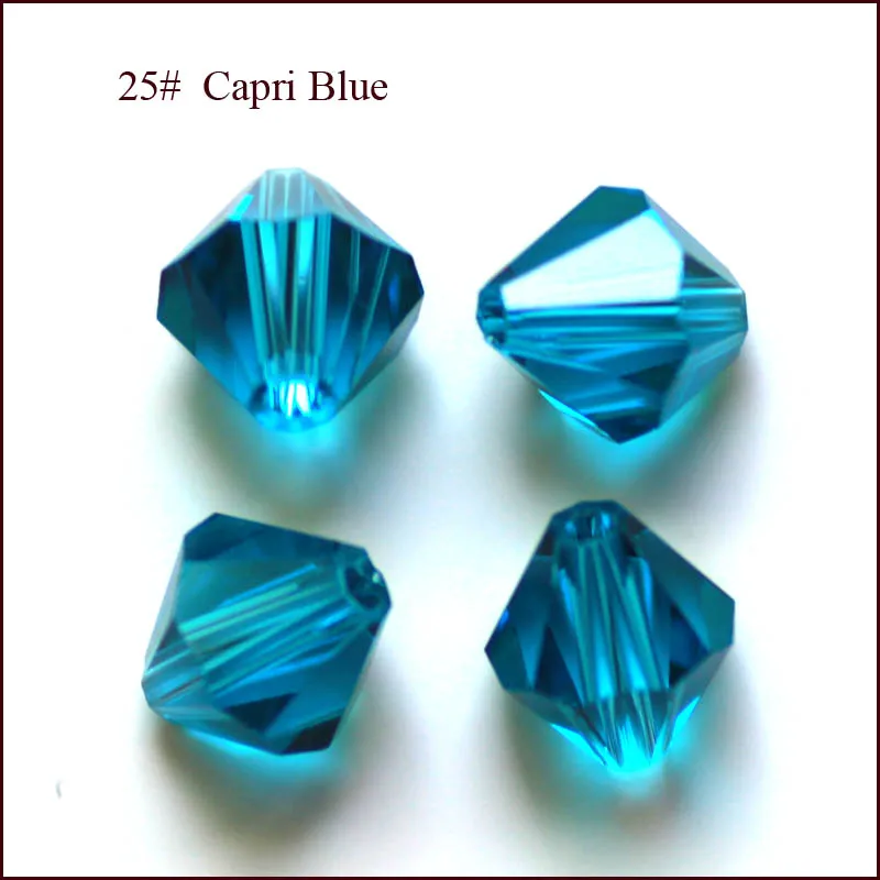 StreBelle AAA Kristall Doppelkegel Perle 5301 200 TEILE/LOS 3MM 4MM 5MM 6MM 8MM 10MM Tschechische Lose Facette Glas Perlen für DIY Schmuck Machen – Detail 27