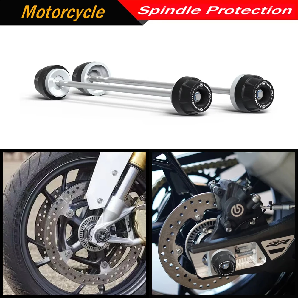 

For BMW S1000XR Sport SE 2015-2019 Motorcycle Wheel Spindle Protection Axle Cover Set - Durable Cover for Enhanced Performance